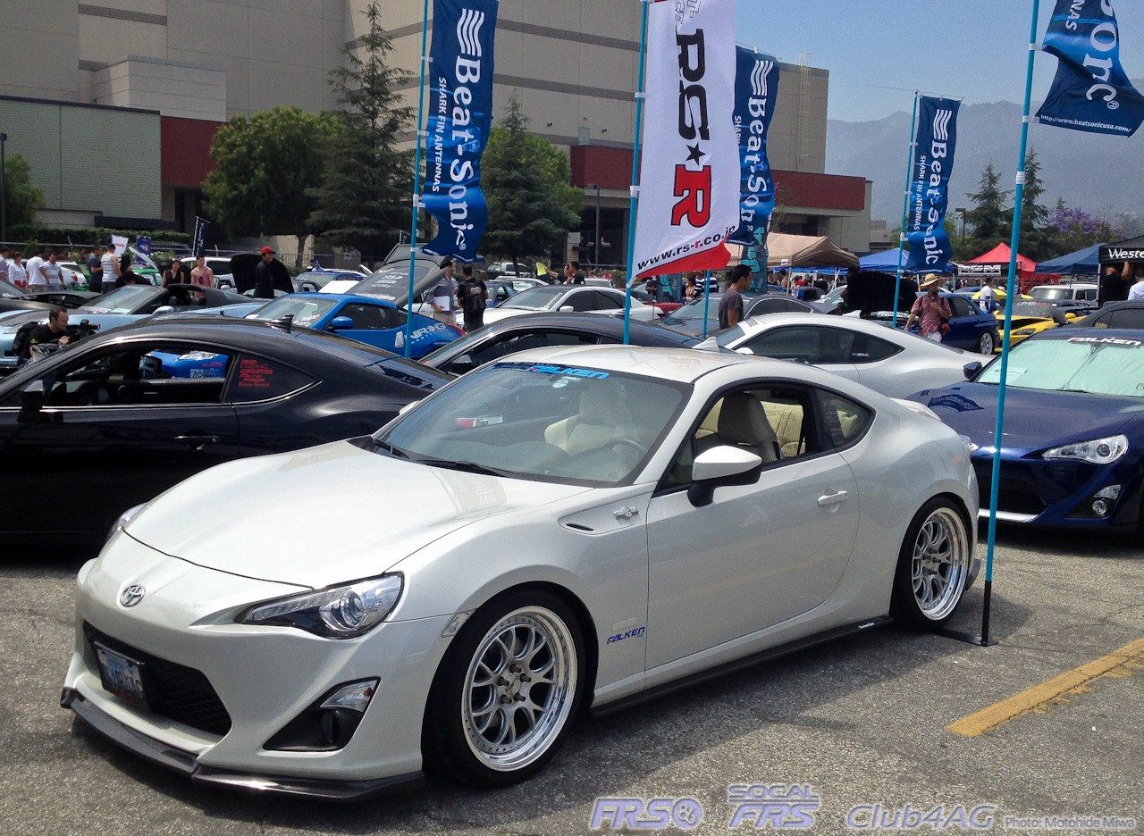 Luxury Sports Chargespeed Style Side Skirts Extension For Toyota GT86