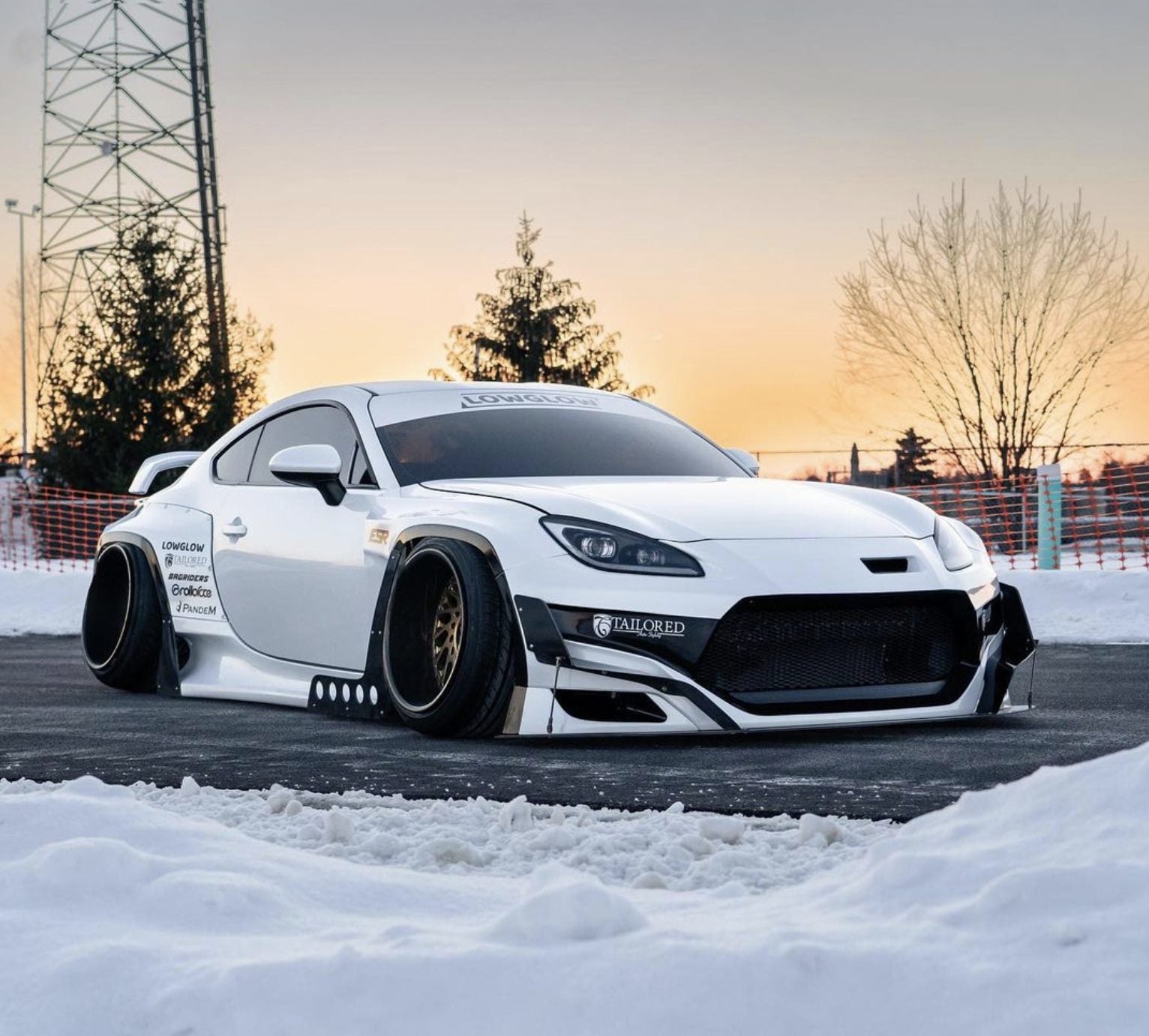 Luxury Sports Rocket Bunny Style Full Wide Bodykit For Toyota GR86 -PP