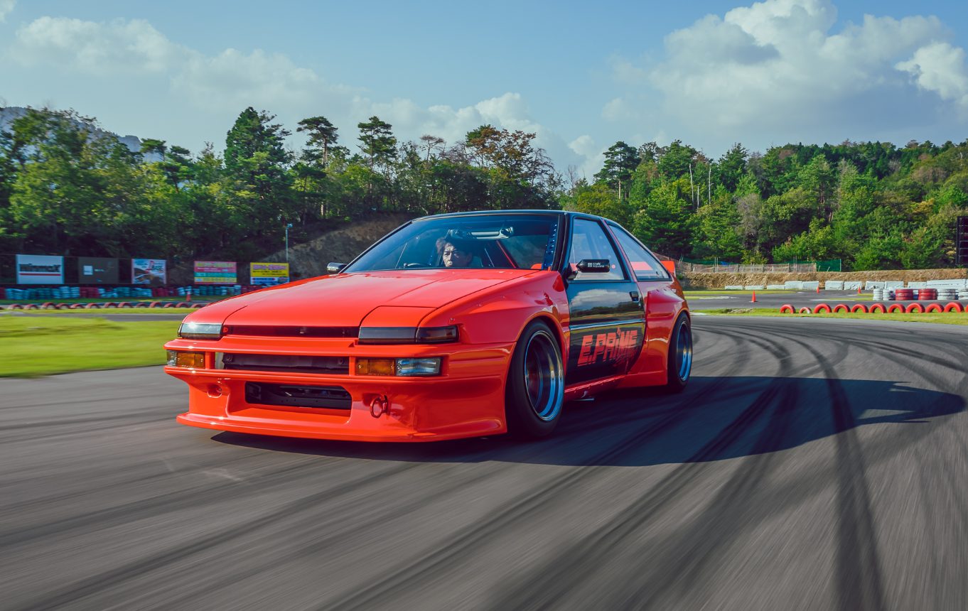 LS Rocket Bunny Style bodykit Toyota Corolla AE86 Trueno Hatchback 1983-1987 -PP