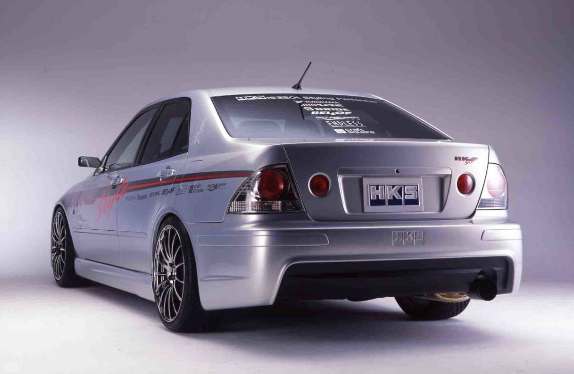 Luxury Sports HKS Style Rear Bumper For Toyota Altezza -PP