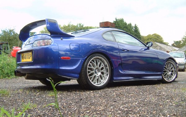 Luxury Sports Ridox Style Rear End Caps For Toyota Supra