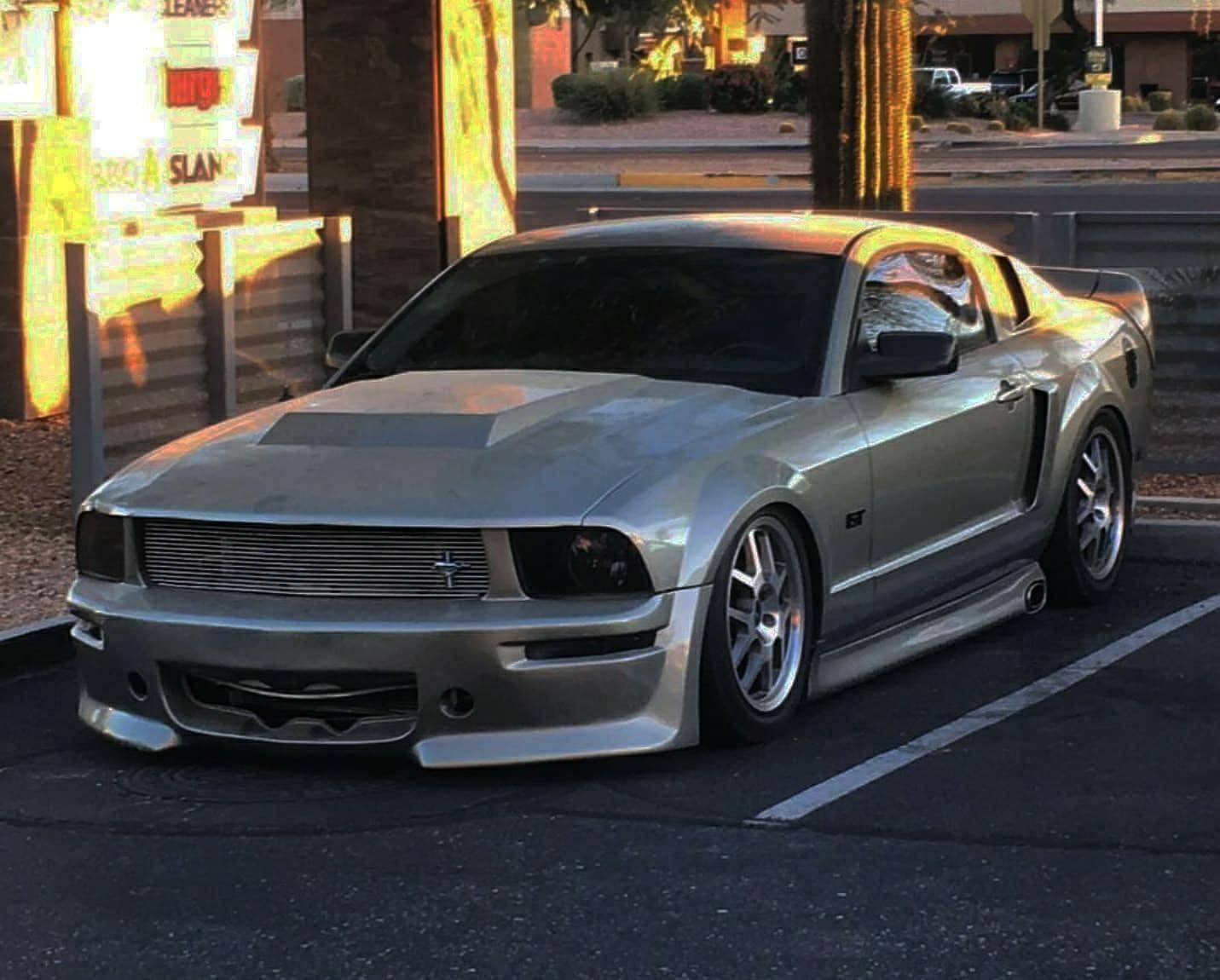 KBD Body Kits Ford Mustang 2005-2009 Eleanor Style 9 Piece Polyurethane Full Body Kit