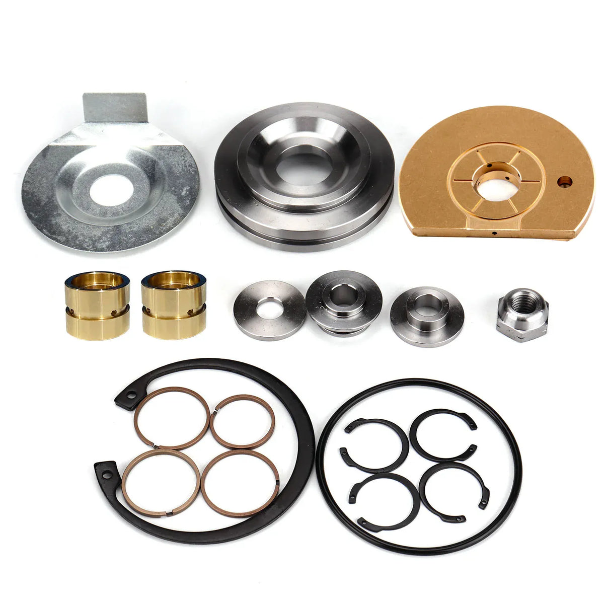 Pulsar 360 Thrust Upgrade Rebuild Repair Kit for 410SX 478 78mm Billet Compressor Wheel Turbo for CAT 3406E C15 Engine (PULSAR-RRK0001)