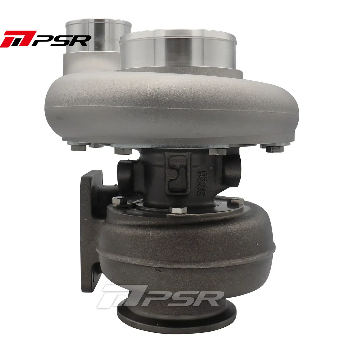 Pulsar Billet 363D 366D 369D DUAL CERAMIC BALL BEARING Turbo with 90° Elbow Outlet Compressor