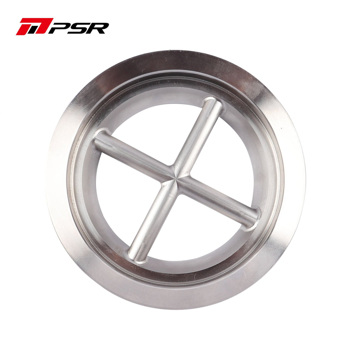Pulsar PSR 5” to 4” Stainless Steel Cross Guard Flange Clamp Kit for 400 Series Turbos Turbine Housing Outlet (PULSAR-FLC0007)
