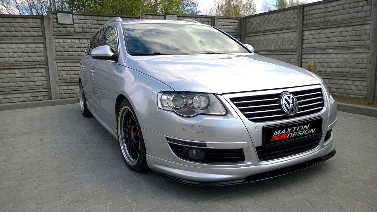 Front Splitter VW Passat B6 R-line 2005-2010 Maxton Design