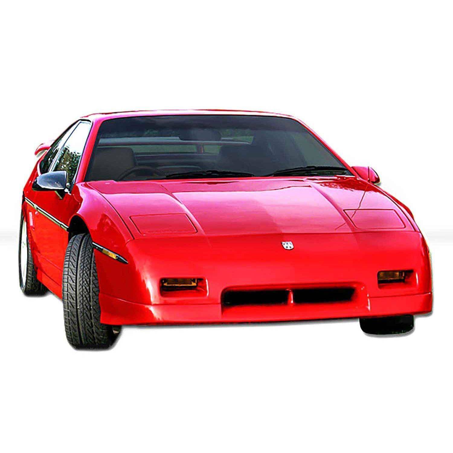 KBD Body Kits Pontiac Fiero GT 1986-1988 Premier Style 1 Piece Polyurethane Front Bumper
