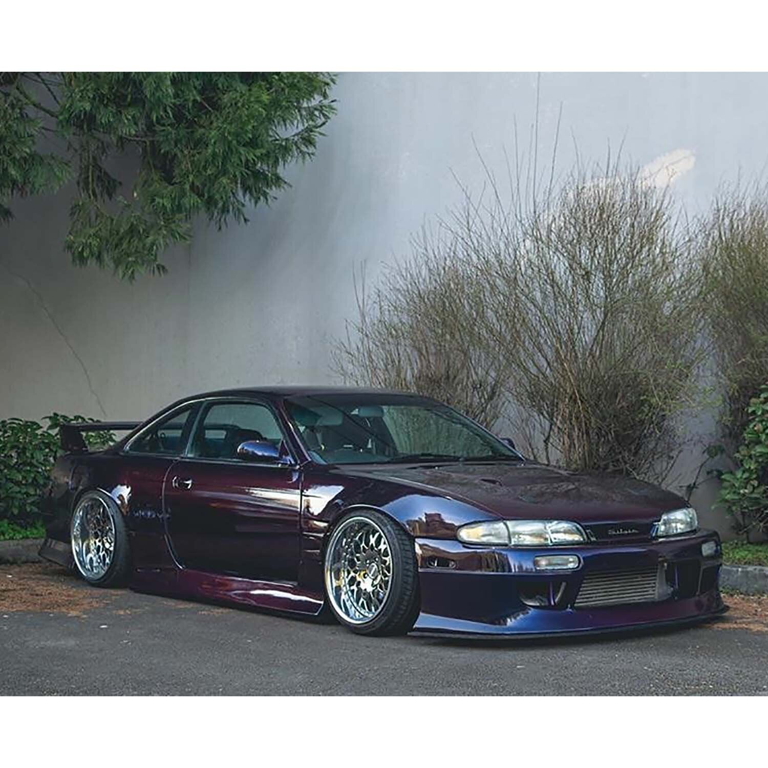 KBD Body Kits Nissan 240SX S14 Zenki 1995-1996 DM3 4 Piece Polyurethane Full Body Kit