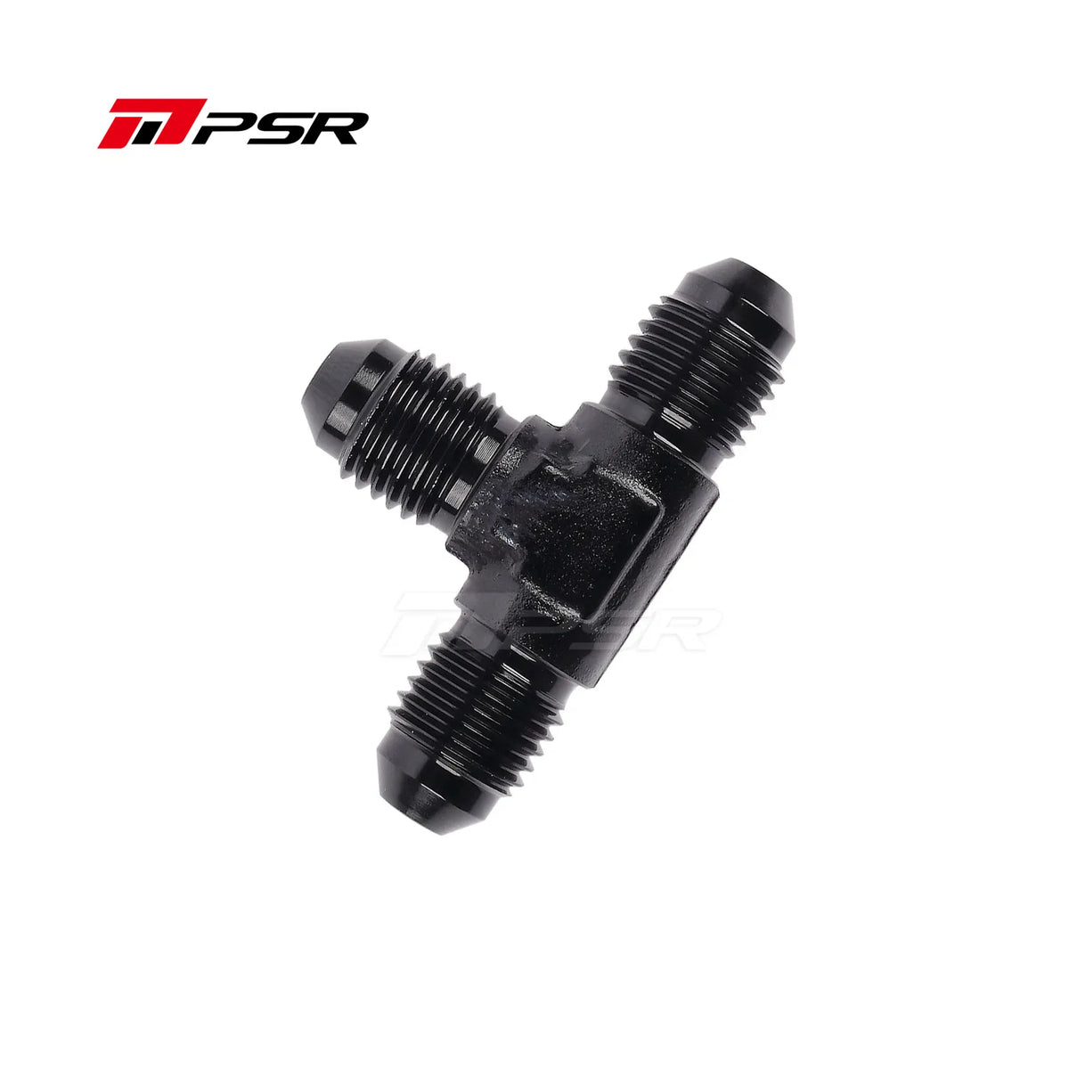 Pulsar PSR 4AN Male Flare Tee Fitting Union Adapter Aluminum Black (PULSAR-ADP0004)