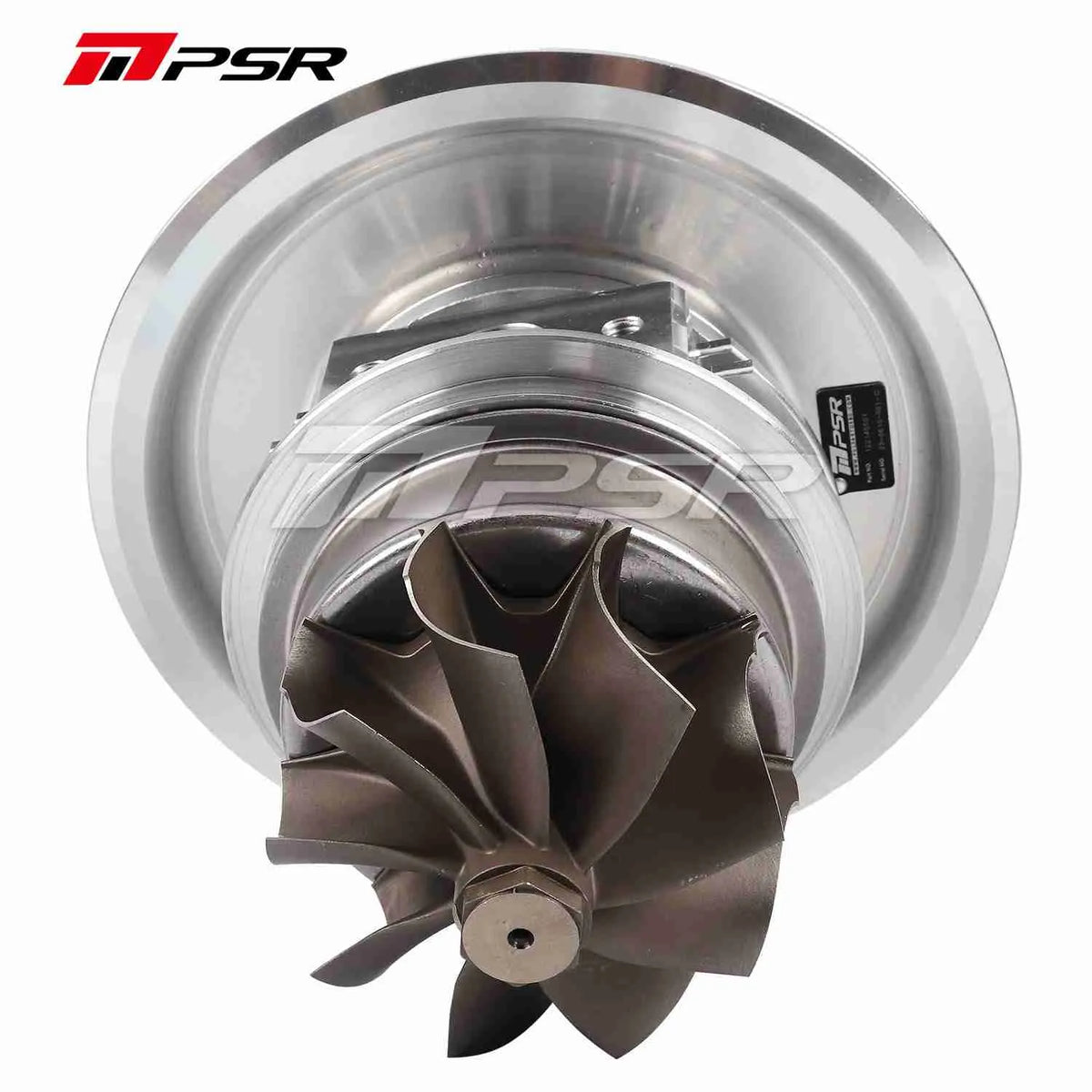Pulsar PSR 485DG Dual Ball Bearing Turbo Curved Point Milled Billet Compressor Wheel