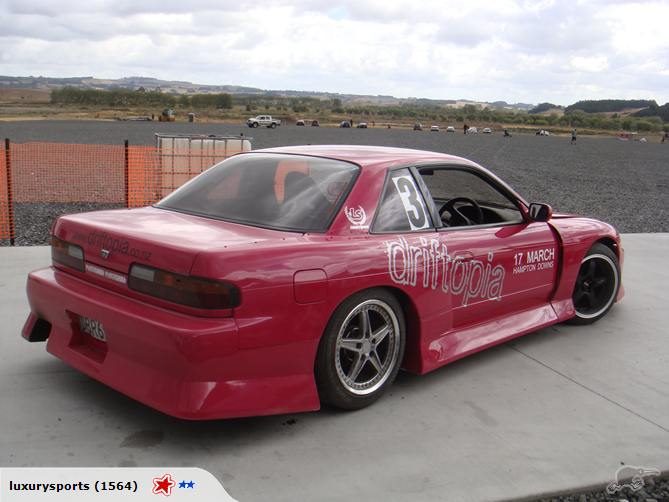 Luxury Sports BN Blister Style Rear Fender Silvia S13