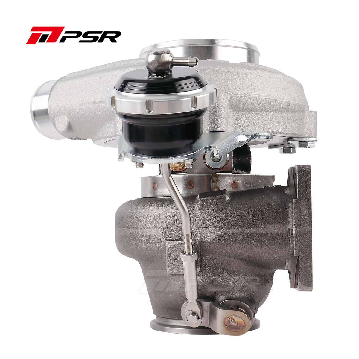 Pulsar PSR 4849A With PTG Style Comp. wheel and PTG Style Trb. wheel Dual Ball Bearing Turbocharger HP Rating 550