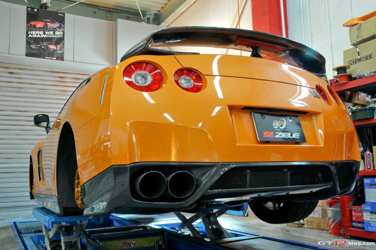 Luxury Sports Zele Style Full Lip Kit For Nissan Skyline R35-PP