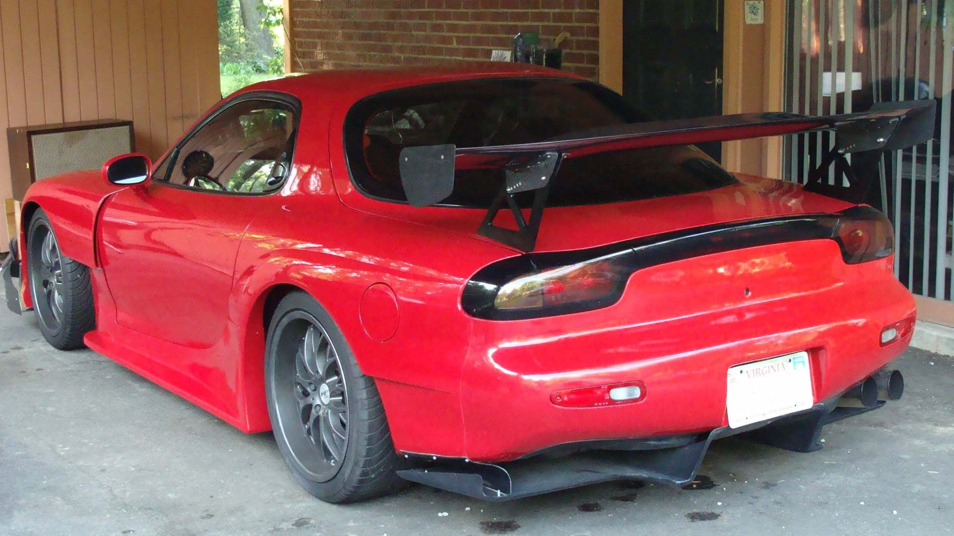 Luxury Sports RE-GT GT2 Style Spoiler For RX7 FD Carbon-PP