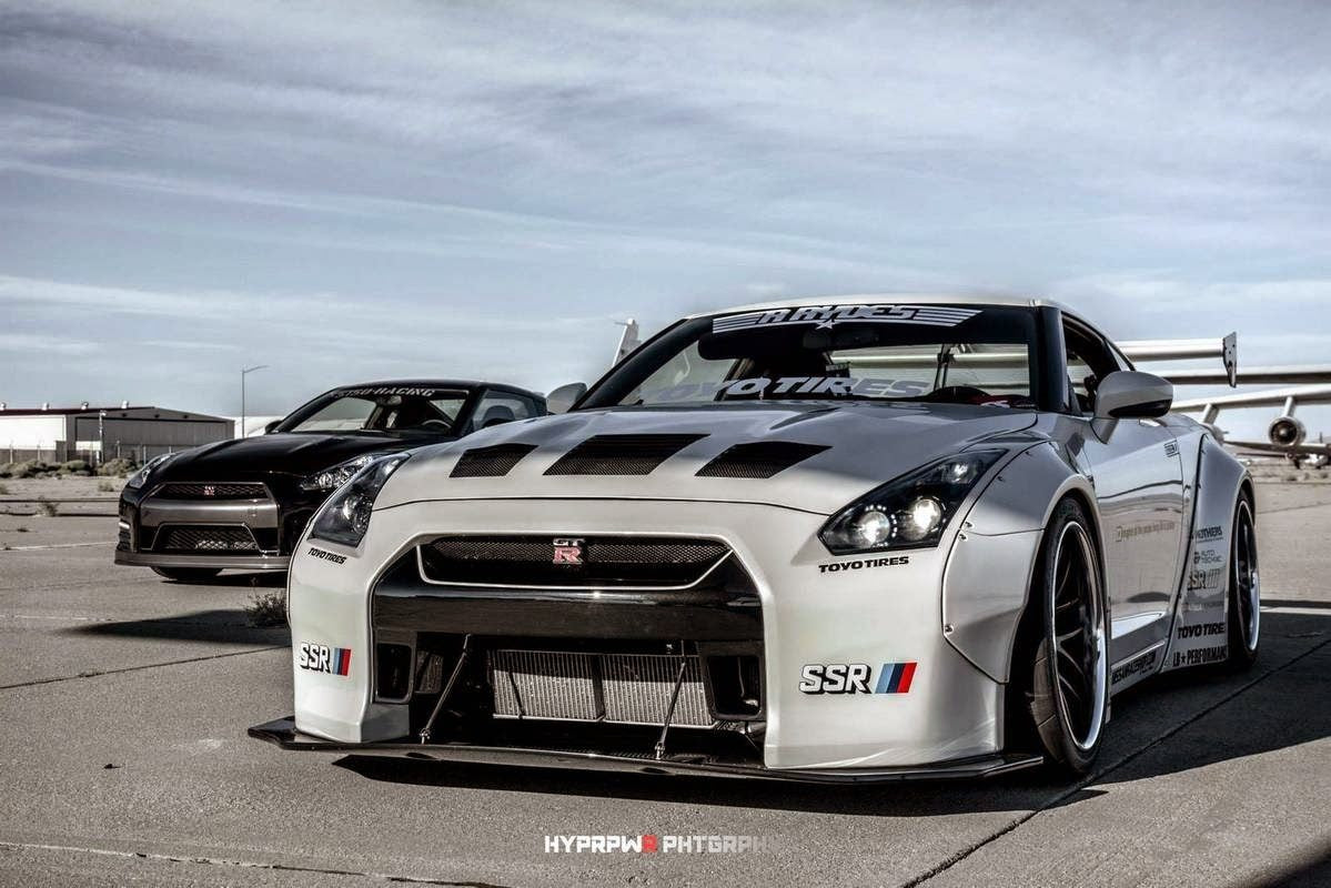 Luxury Sports LB Walk Style Full Wide Bodykit With Boot Spoiler GTR R35-PP