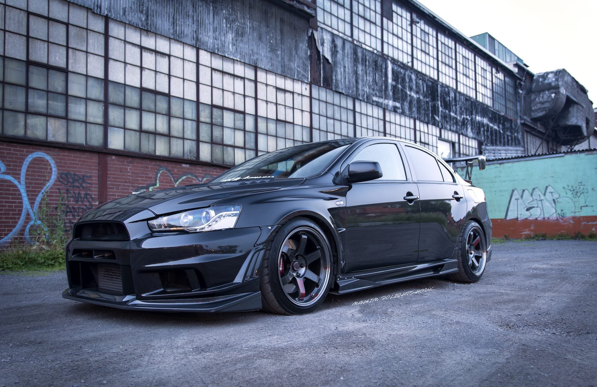 Luxury Sports Varis Ultimate Version 2 wide bodykit for Mitsubishi EVO X-PP