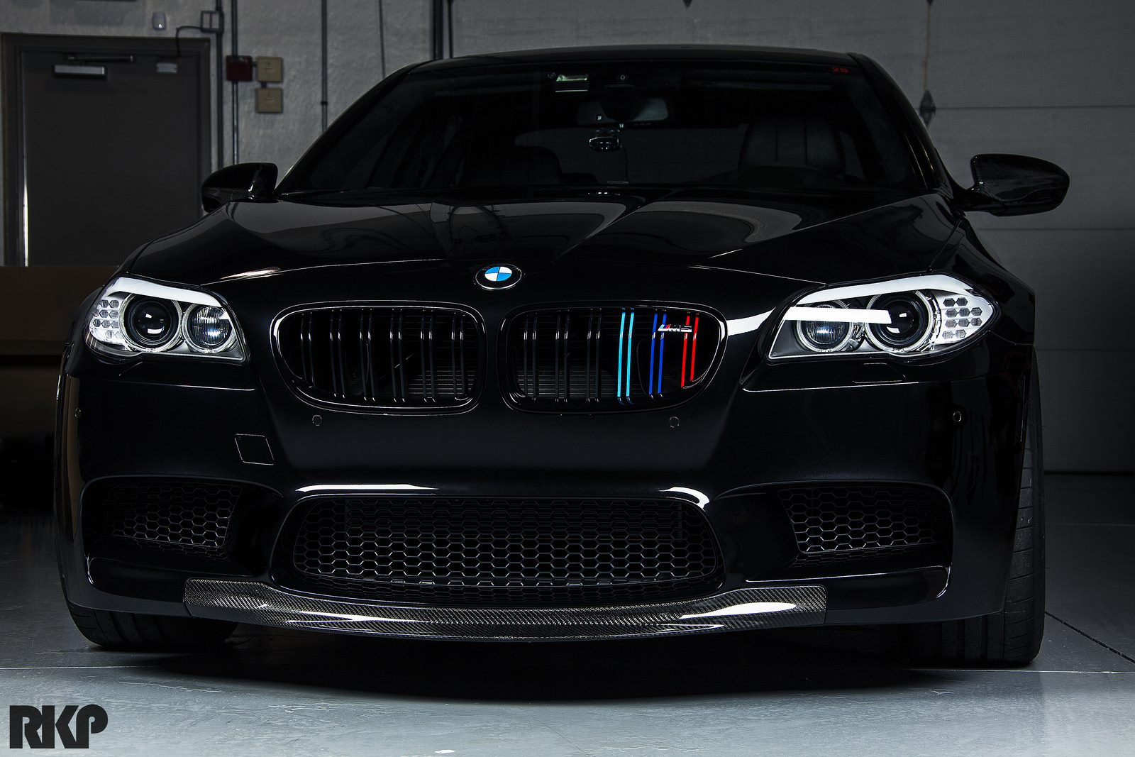 Luxury Sports RKP Style Carbon Front Lip For BMW F10 M5-PP