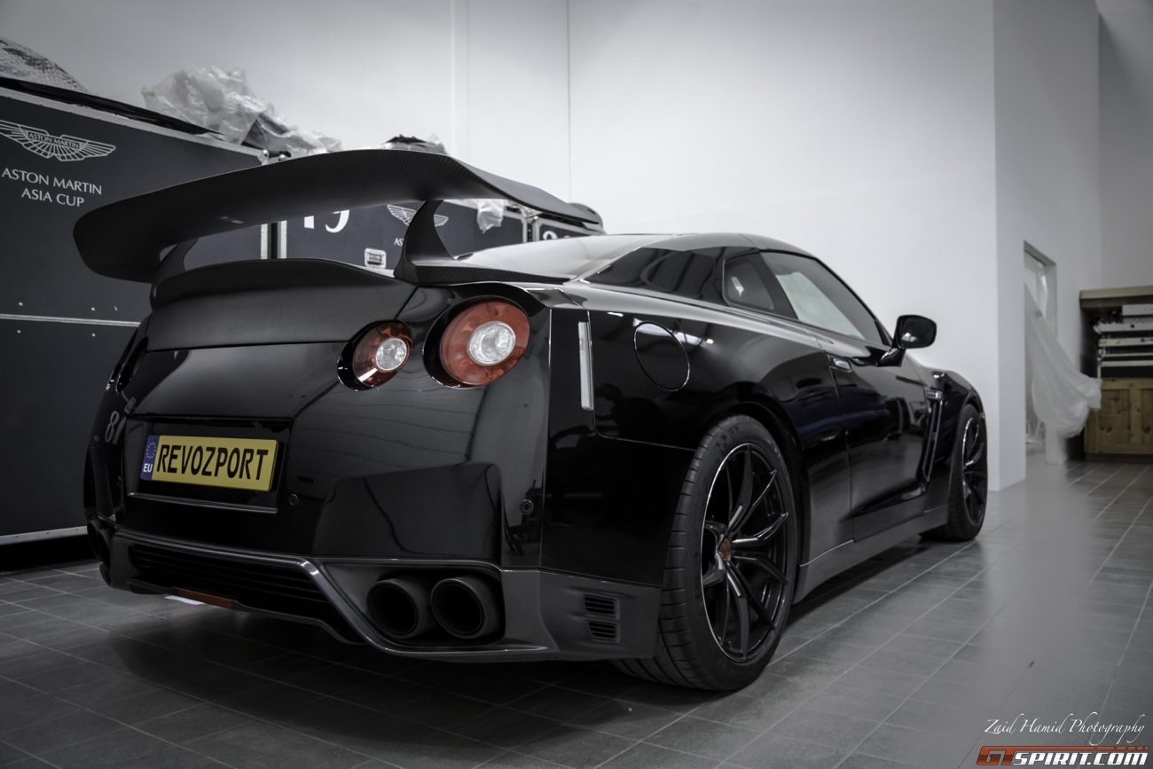 Luxury Sports Revozports JCR Swan Neck Style GT Spoiler For GTR R35 Carbon-PP