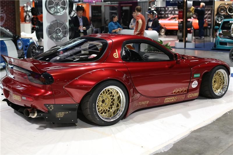 Luxury Sports Rocket Bunny Style Bodykit For Mazda RX7 FD -PP