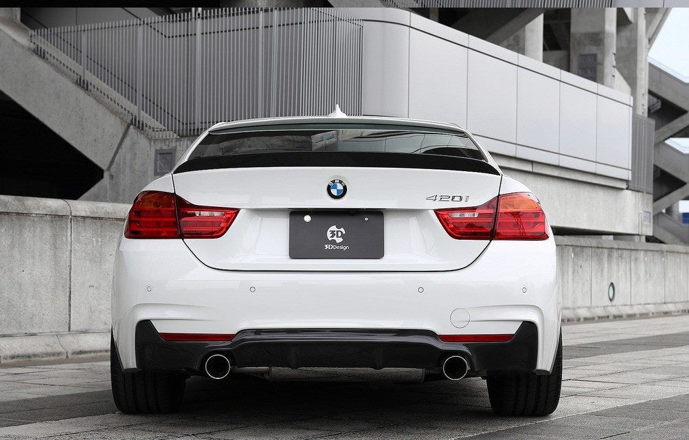 Luxury Sports 3D Style Rear Diffuser For BMW F32 F33 F36 4 Series-PP