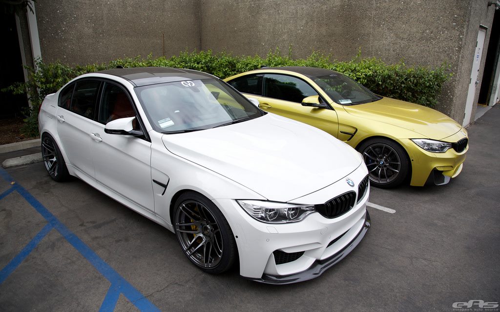 Luxury Sports Vorsteiner Style Front Lip For BMW F80 F82 F83 M3 M4 Carbon -PP