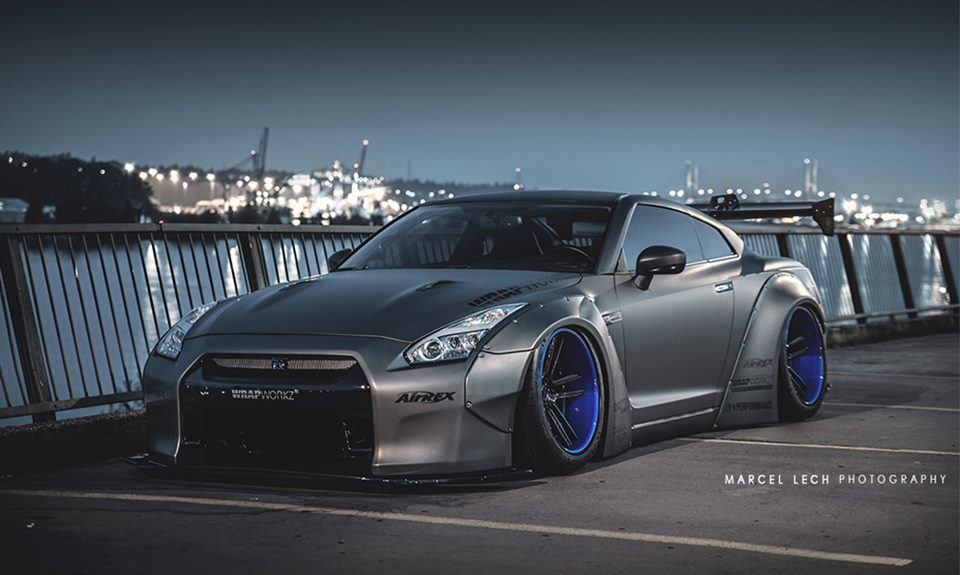 Luxury Sports LB Walk Style Full Wide Bodykit With GT Spoiler GTR R35-PP