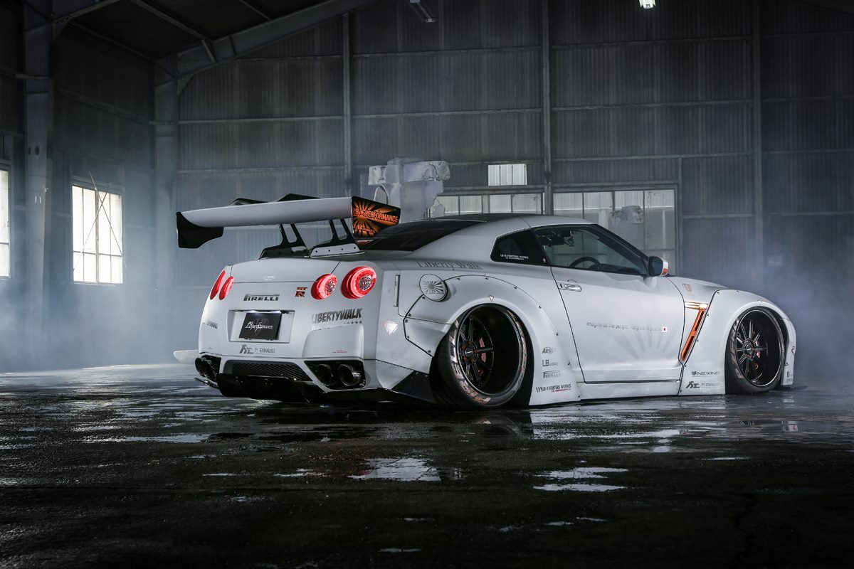 Luxury Sports LB Walk Style Full Wide Bodykit With GT Spoiler GTR R35-PP