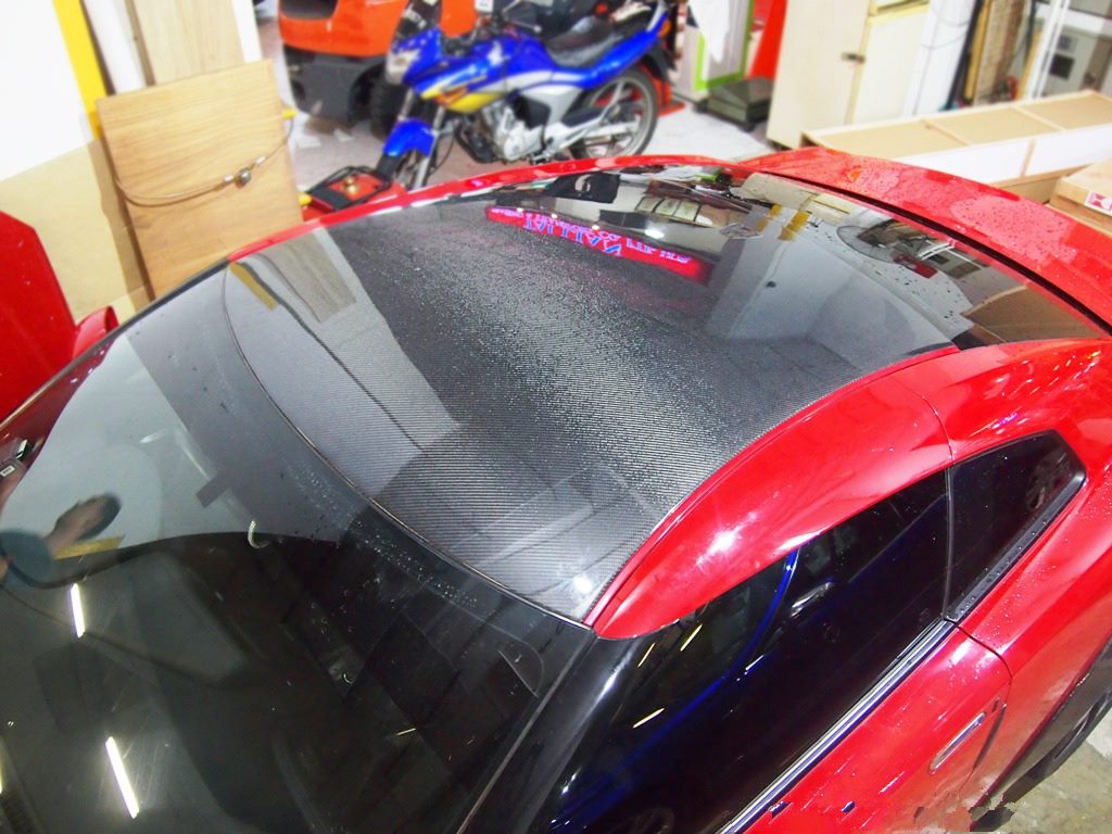 Luxury Sports Roof Skin Trim Carbon For GTR R35 -PP