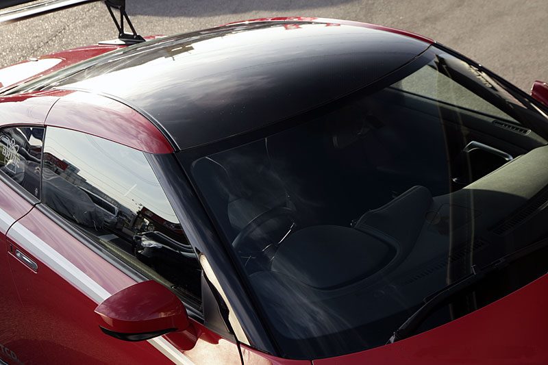 Luxury Sports Roof Skin Trim Carbon For GTR R35 -PP