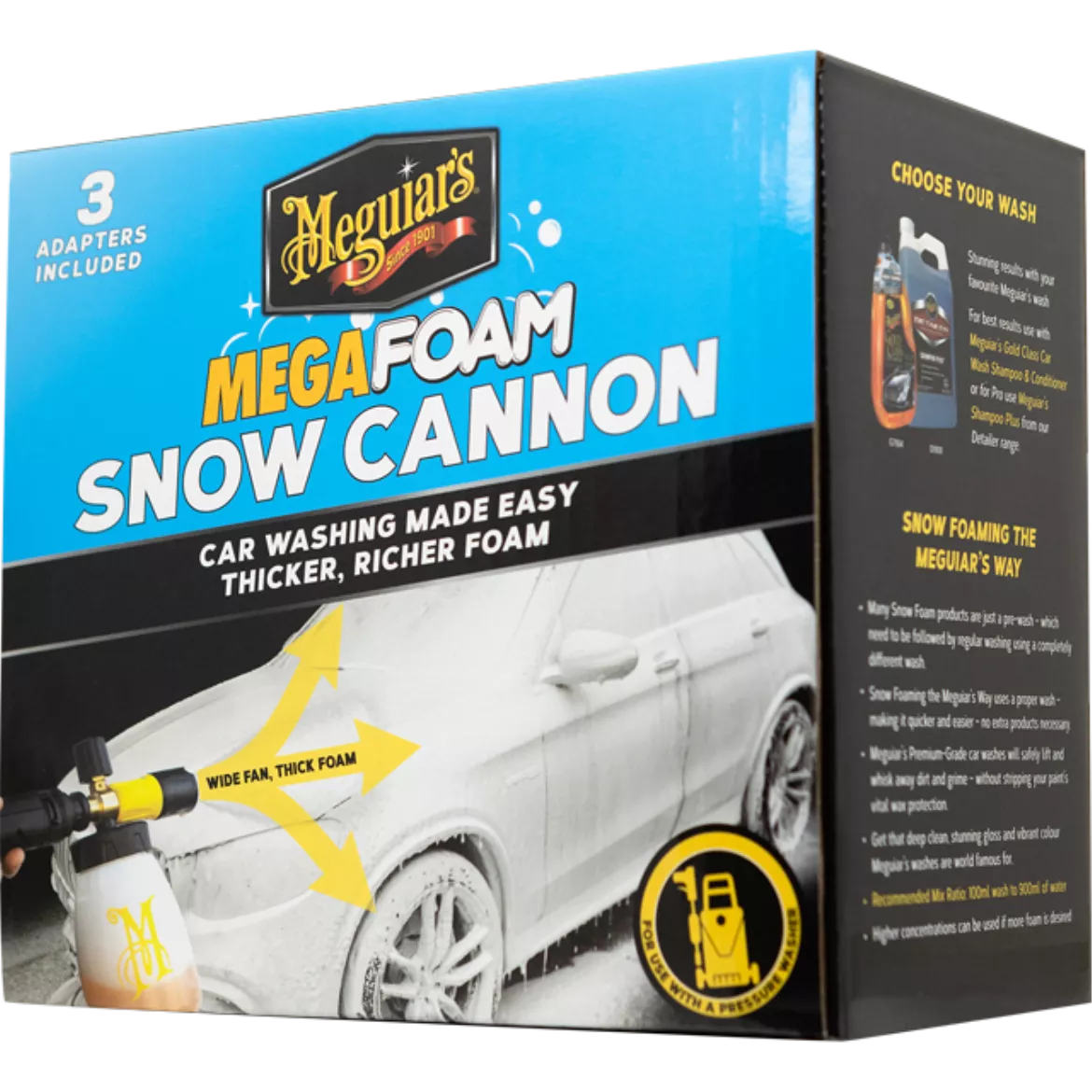 MEGUIARS MEGA SNOW CANNON