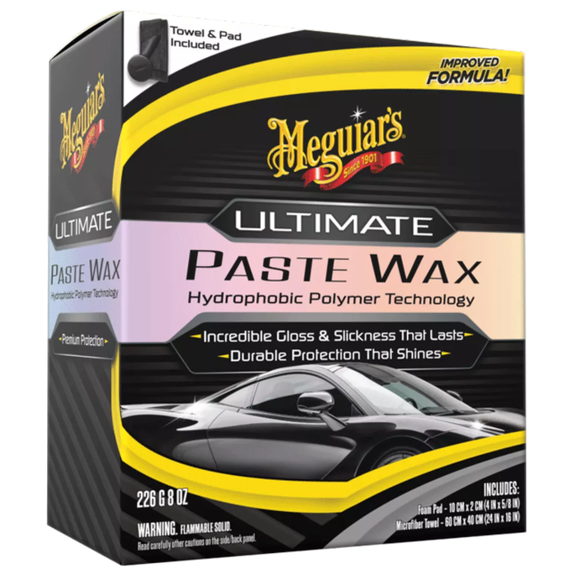 MEGUIARS G210608 ULTIMATE PASTE WAX 226G