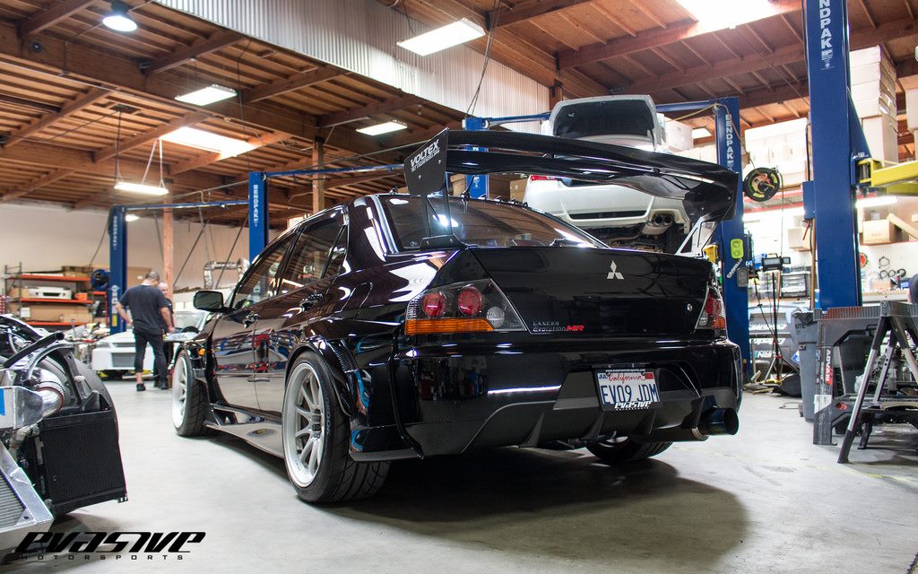 Luxury Sports Voltex Type 5V Style GT Spoiler For Mitsubishi EVO 7-9 Carbon