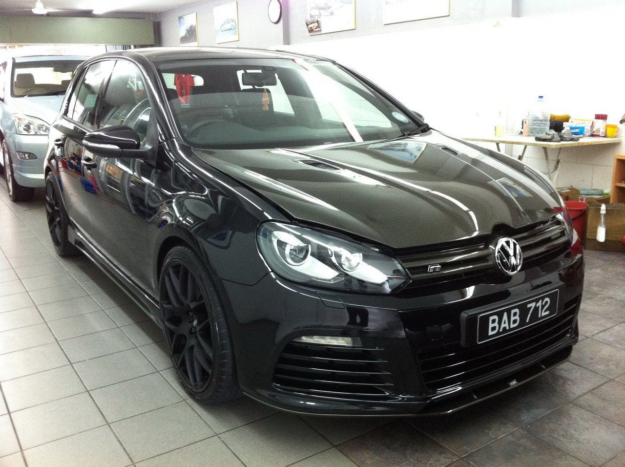 Luxury Sports Revozport Style Carbon Bonnet Volkswagen Golf MK6 GTI R20 -PP