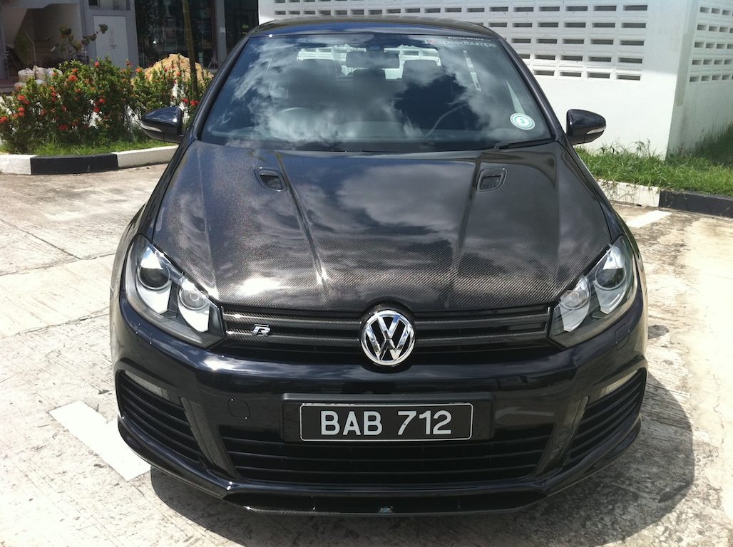 Luxury Sports Revozport Style Carbon Bonnet Volkswagen Golf MK6 GTI R20 -PP