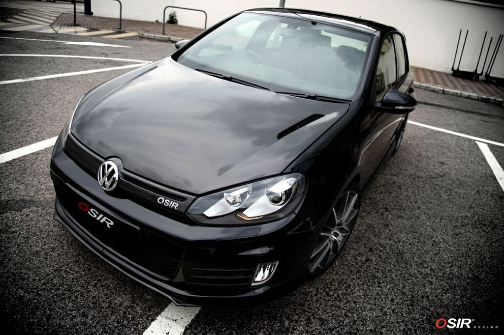 Luxury Sports OSIR Style Carbon Bonnet Volkswagen Golf MK6 GTI R20 -PP