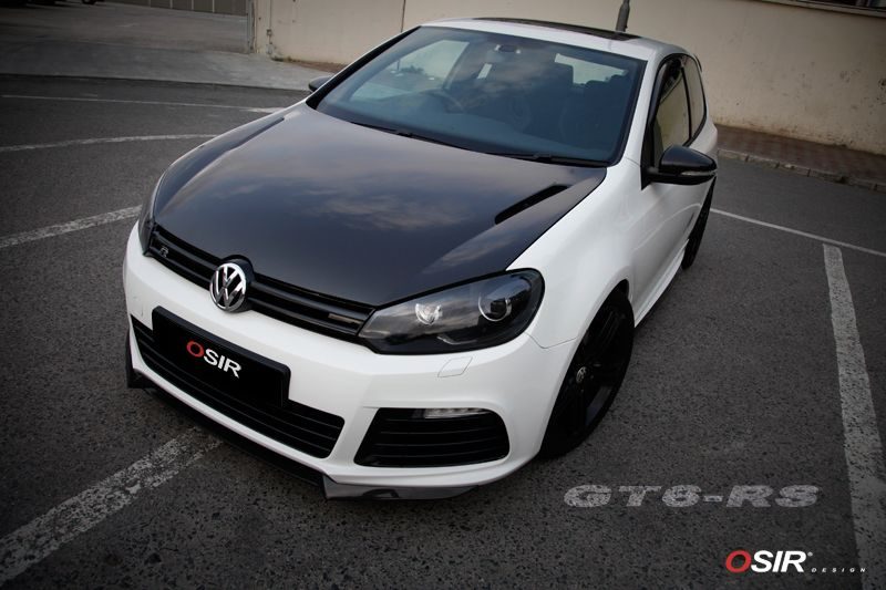 Luxury Sports OSIR Style Carbon Bonnet Volkswagen Golf MK6 GTI R20 -PP