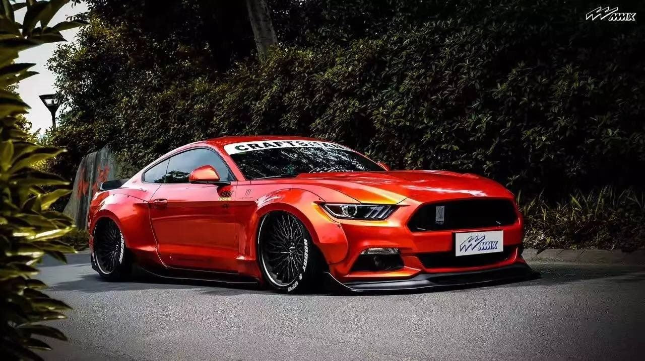 Luxury Sports MB Style Full Wide Bodykit Ford Mustang 15-17 -PP