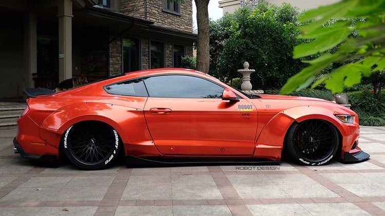 Luxury Sports MB Style Full Wide Bodykit Ford Mustang 15-17 -PP