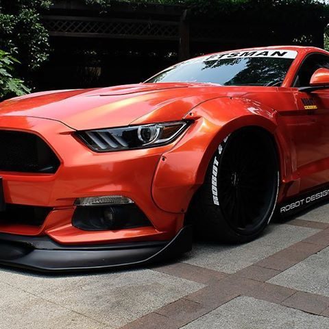 Luxury Sports MB Style Full Wide Bodykit Ford Mustang 15-17 -PP