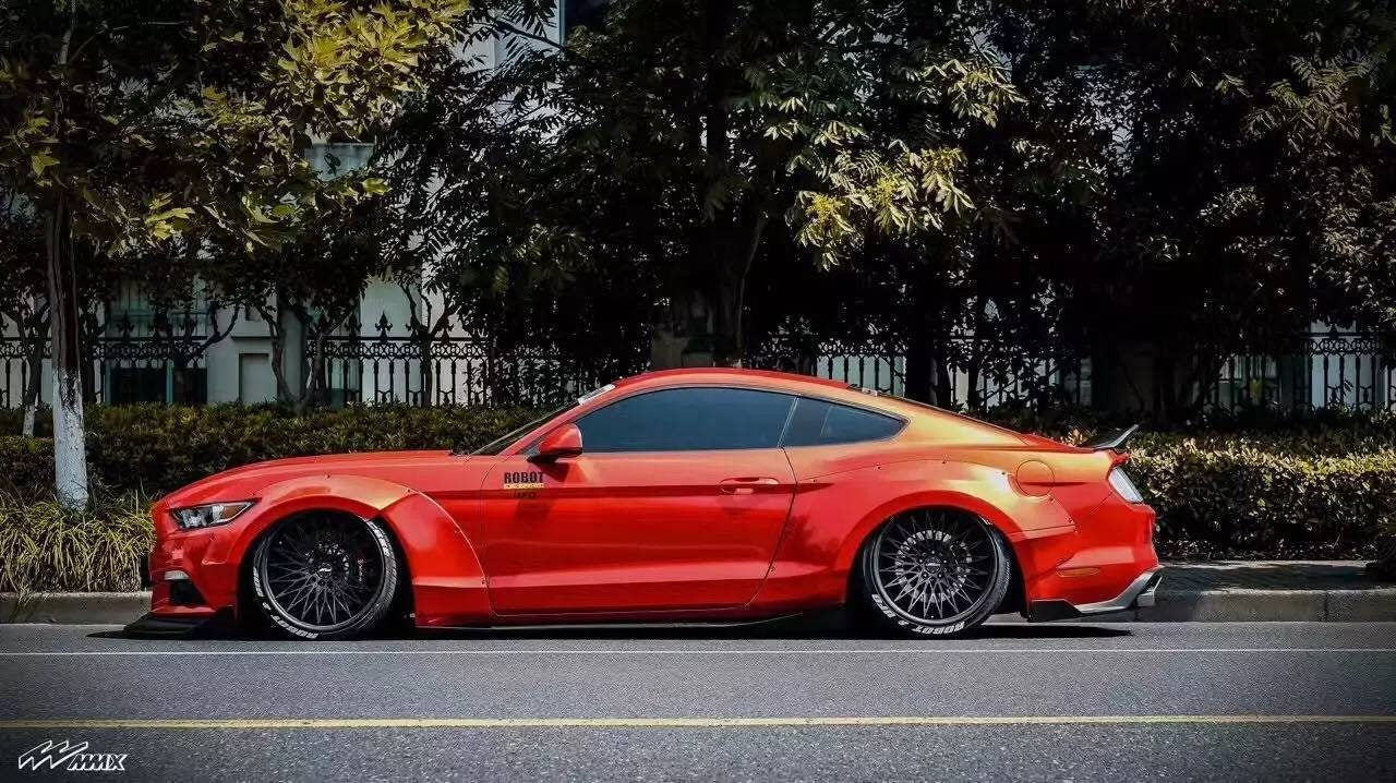 Luxury Sports MB Style Full Wide Bodykit Ford Mustang 15-17 -PP