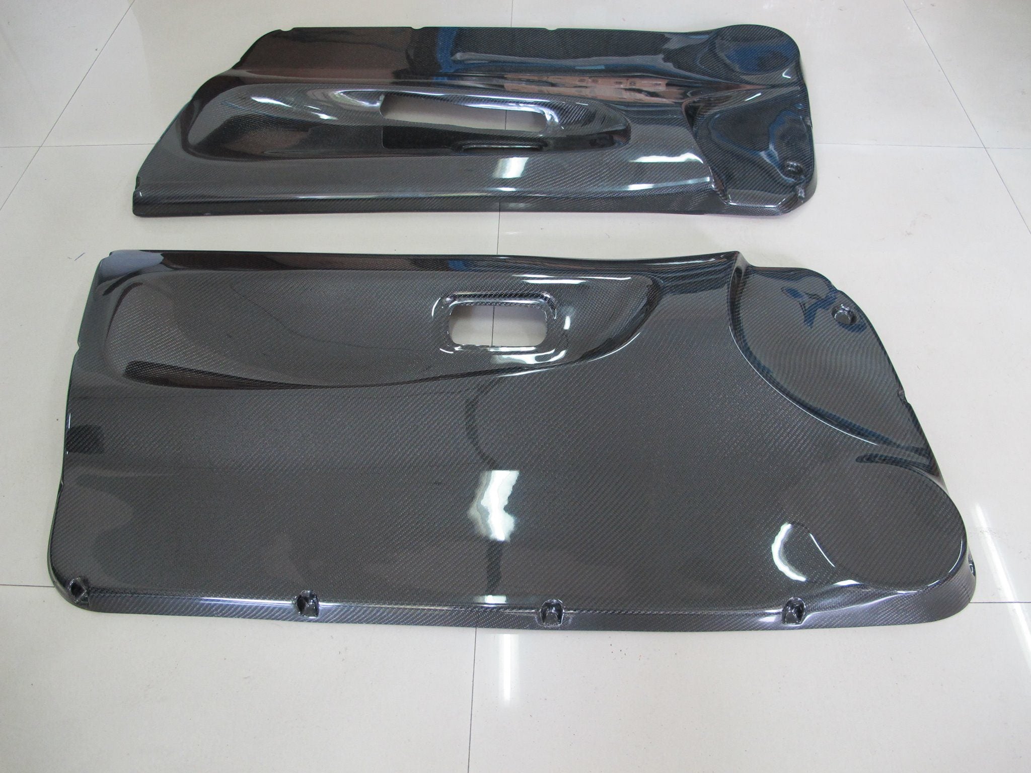 Luxury Sports Dmax Style Door Card Siliva 180SX S13 CARBON -PP