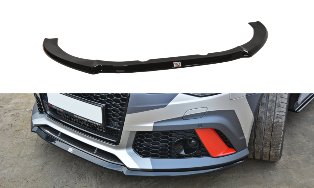 Front Splitter V.2 Audi RS6 C7 2013-UP Maxton Design