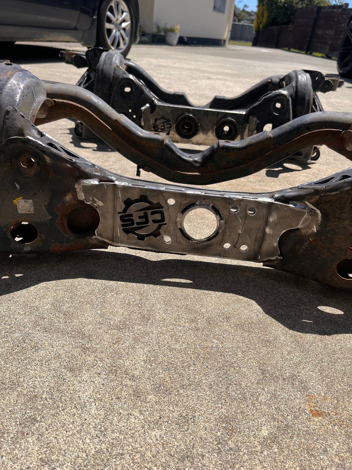 Central Fab Solutions 4 Bolt Rear Subframe Reinforcement Kit Suits Nissan (CFS-1585-NIS)