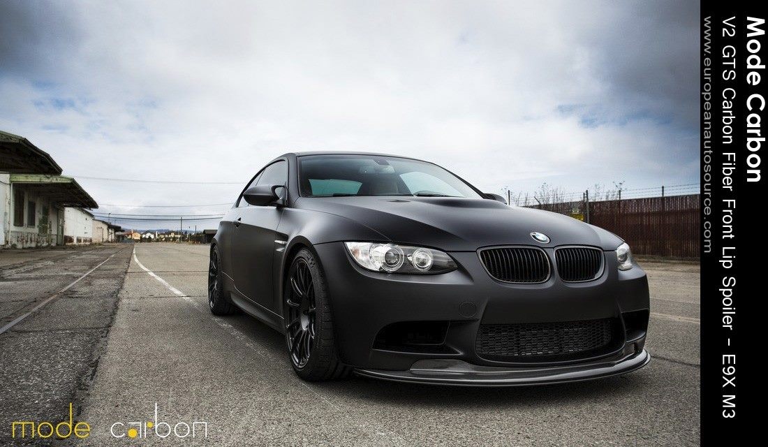 Luxury Sports GTS V2 Style Front Lip For BMW E9X M3 Carbon