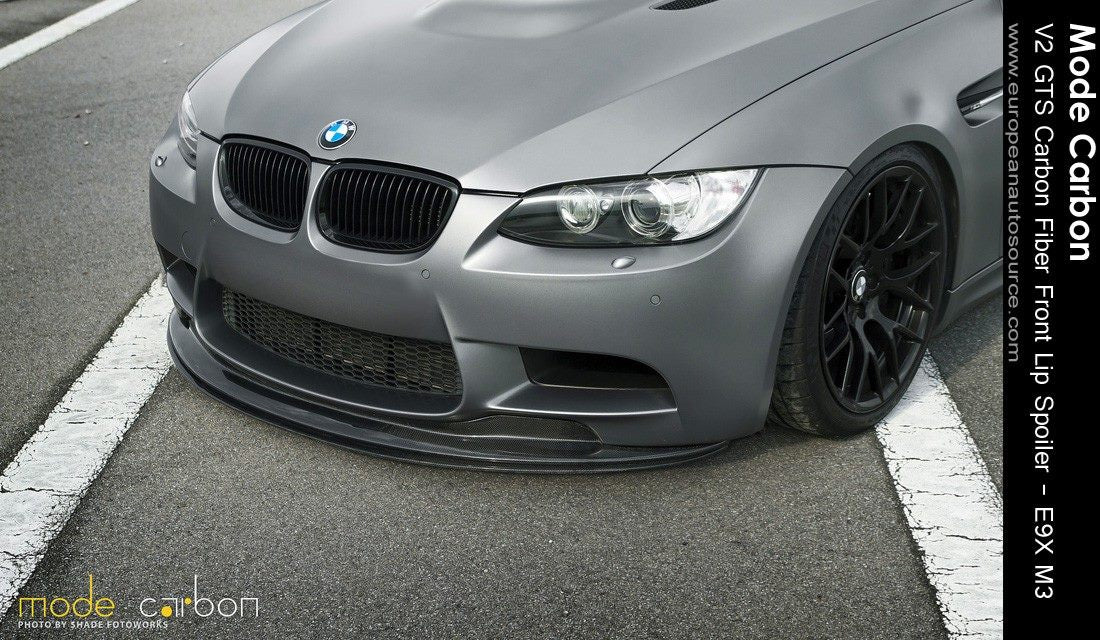 Luxury Sports GTS V2 Style Front Lip For BMW E9X M3 Carbon