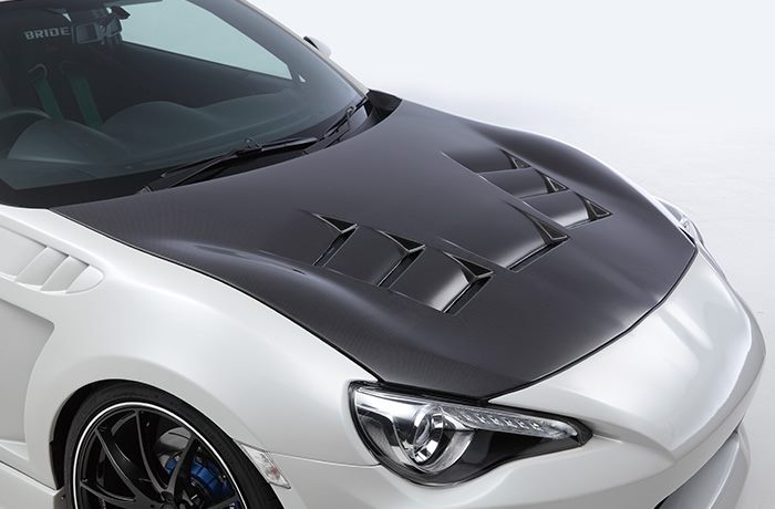 Luxury Sports Ings+1 Style Carbon Bonnet For Toyota GT86 -PP