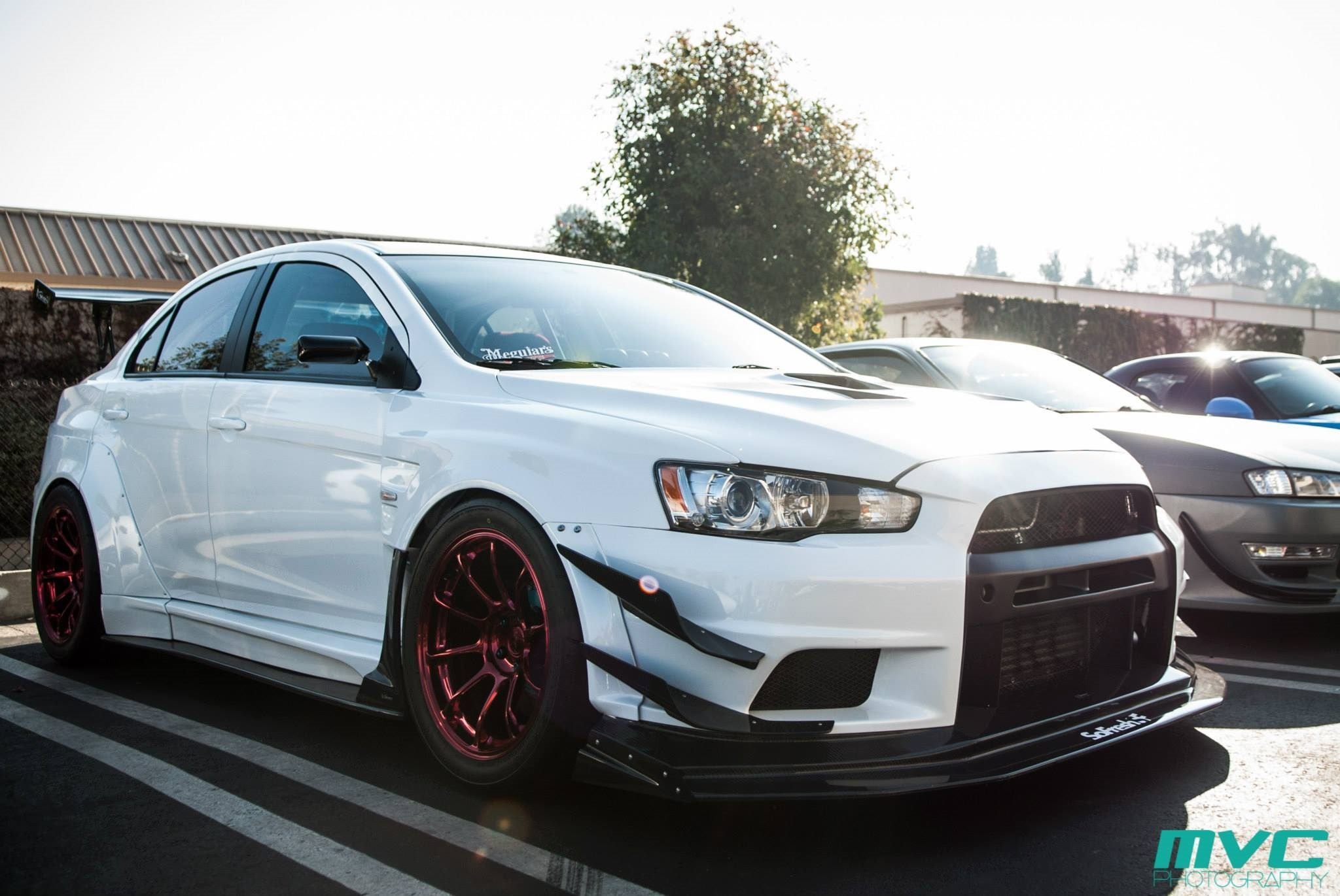 Luxury Sports Varis V1 Style Wide Bodykit For Mitsubishi EVO X -PP