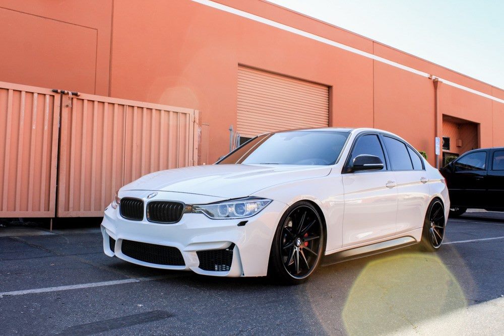 Luxury Sports F80 M3 Conversion Style Front Bumper For BMW F30 F35 PP -PP