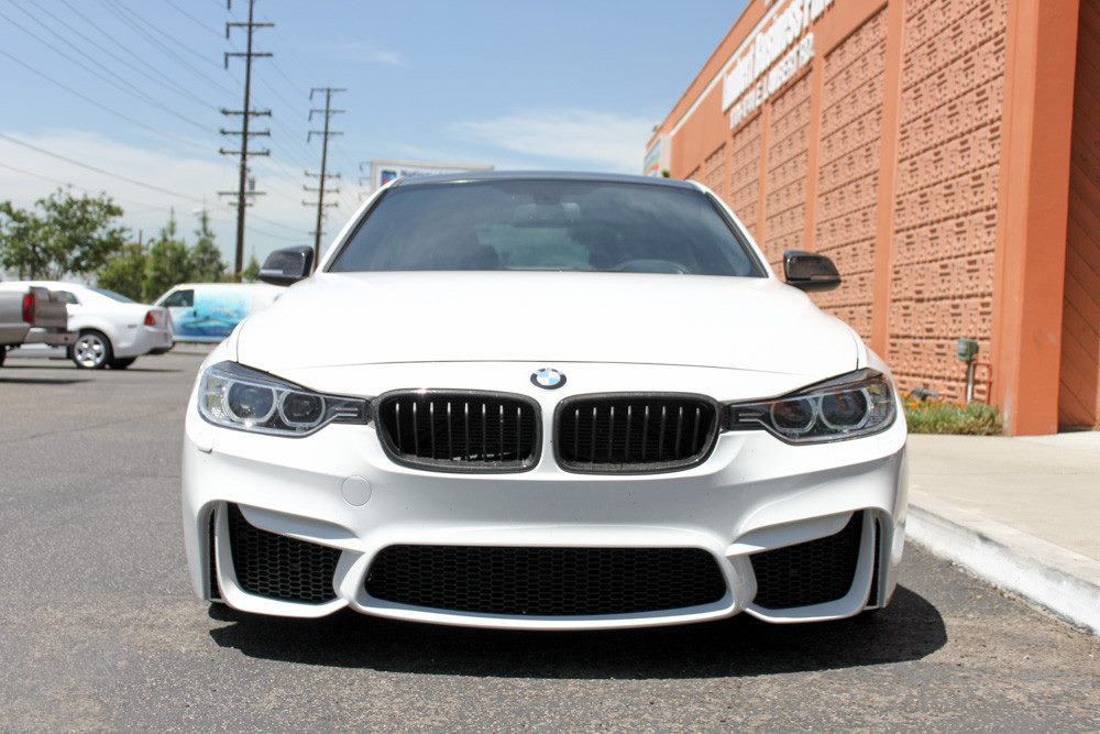 Luxury Sports F80 M3 Conversion Style Front Bumper For BMW F30 F35 PP -PP