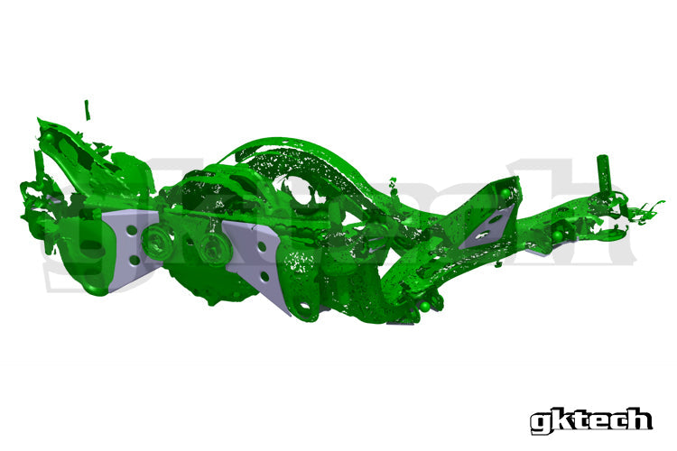 V2 S14/S15 200sx/Silvia subframe weld in reinforcement plates